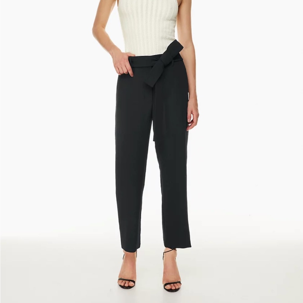 Aritzia Wilfred Tie Front Pant
